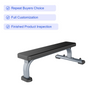 Плоская скамья FF36 | Станция для жима гантелей лежа | Тренировочная скамья для спортзала