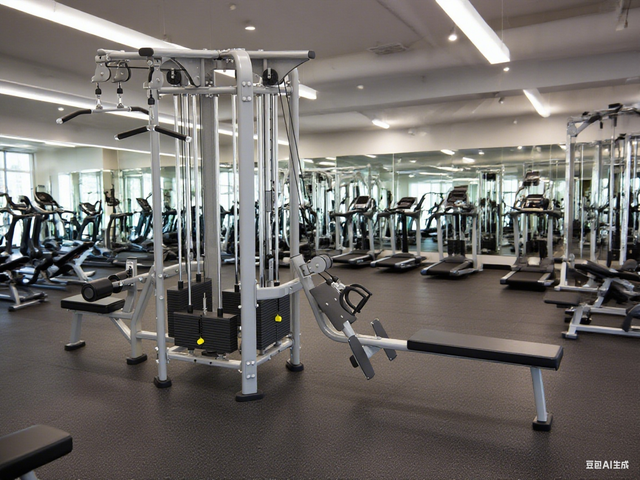 MND-FP96 Тренажерный зал в джунглях с 4 станциями на кабеле | Профессиональный функциональный тренер