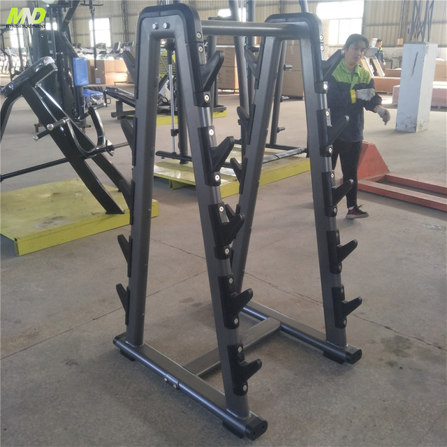 MND FH55 Стойка для хранения штанги | Коммерческий органайзер для штанги в тренажерном зале