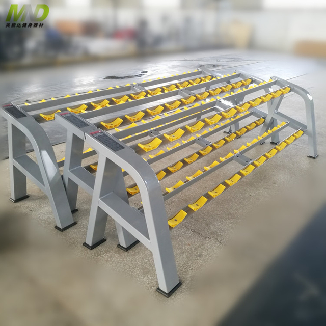 F49 Стойка для гантелей | Коммерческое хранение гантелей | Организация оборудования для спортзалов