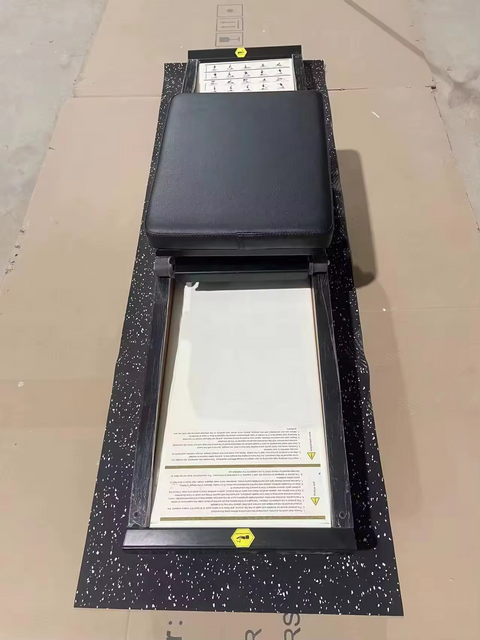 MND-W28 Симулятор катания на лыжах | Красный дуб и нержавеющая сталь | МНД ФИТНЕС