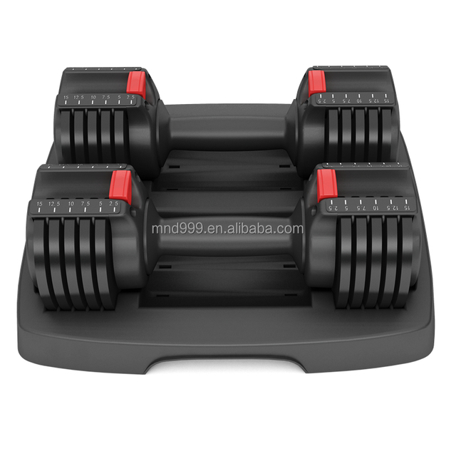 MND-C73 Набор регулируемых гантелей с кронштейном | Настенная гантель | Домашние силовые тренировки