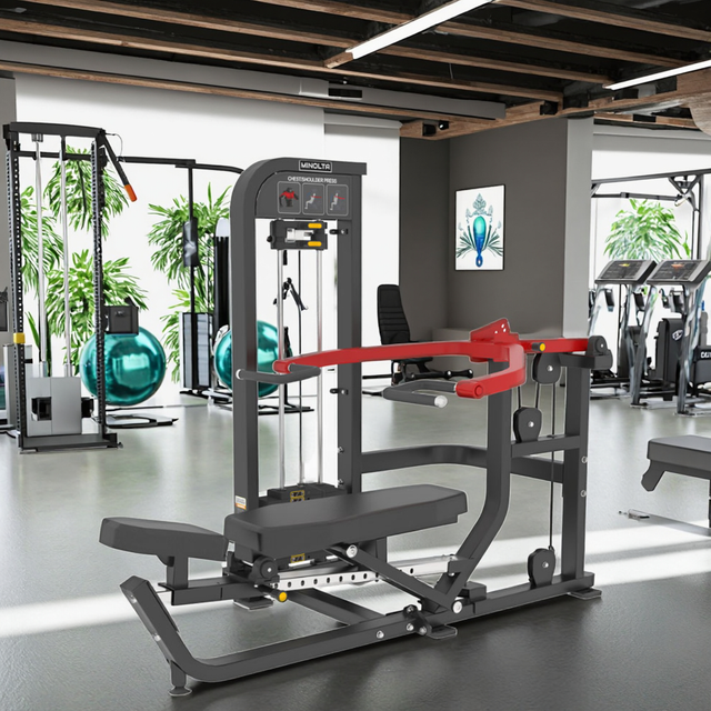 MND-FM88 Жим от груди и плеч | Жим верхней части тела 2-в-1 | Разработчик грудных и дельтовидных мышц