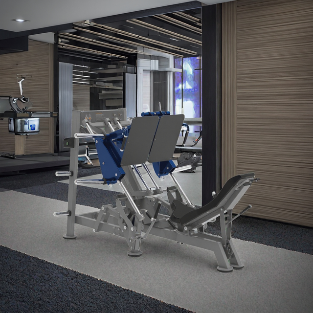 BSW-SPL37 Супер-жим ногами 45°, двойная система | Жим ногами с двумя стопками | Профессиональный тренер ног