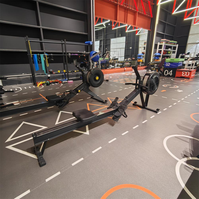 MND-CC08 Гребной тренажер с воздушным сопротивлением | Ветроустойчивость | МНД ФИТНЕС