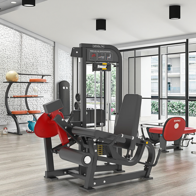 MND-FM90 Тренажер для сгибания ног лежа и разгибаний сидя | Изолятор для подколенных сухожилий и квадрицепсов 2-в-1